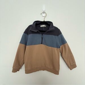 Enfant Colorblock Quarter-Zip Sweatshirt size 4T